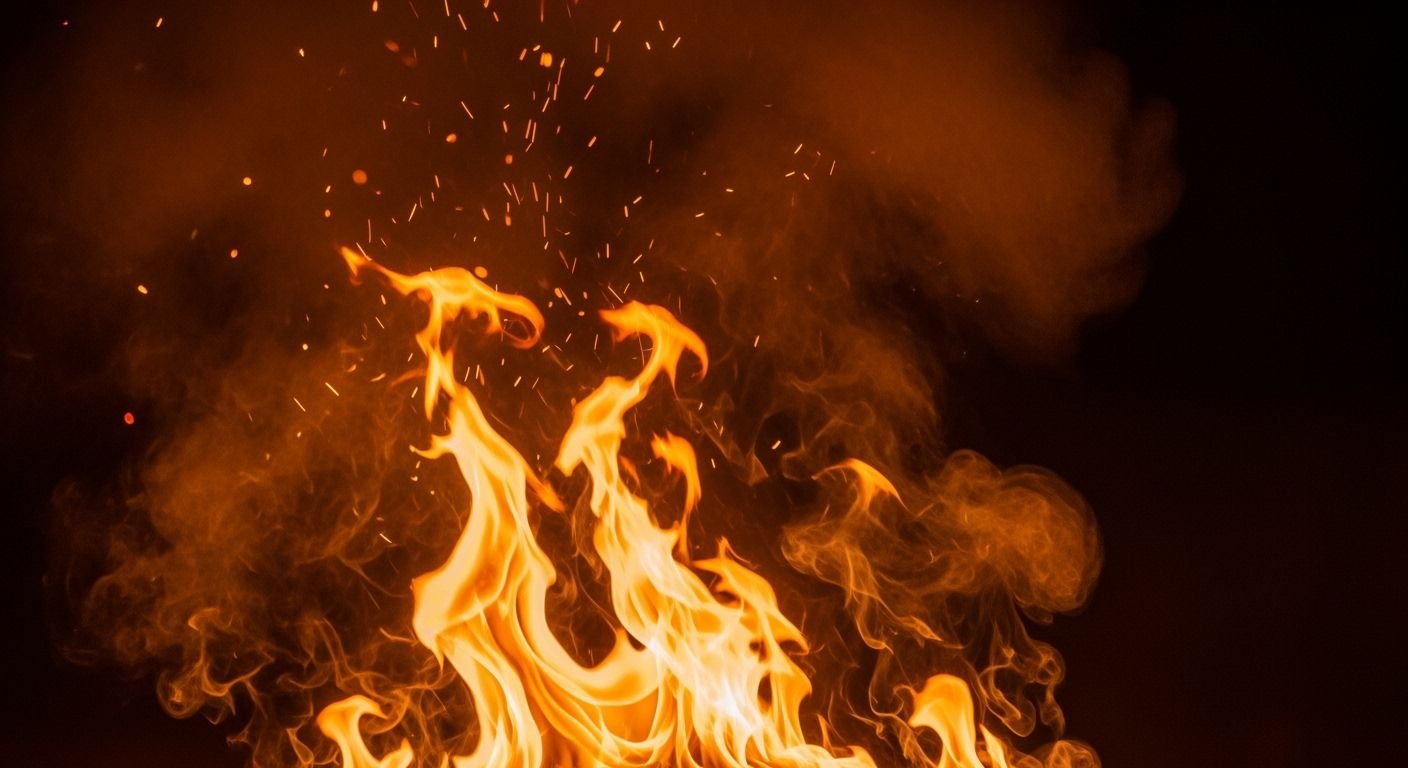 Flame background image 3