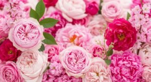Floral background pink image 4
