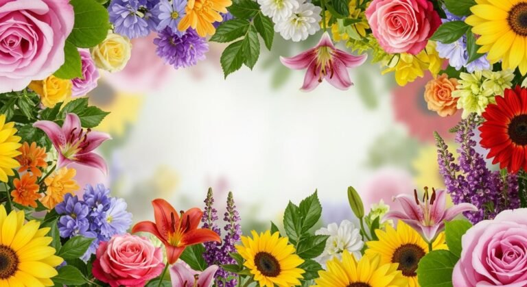 Floral computer background image 3