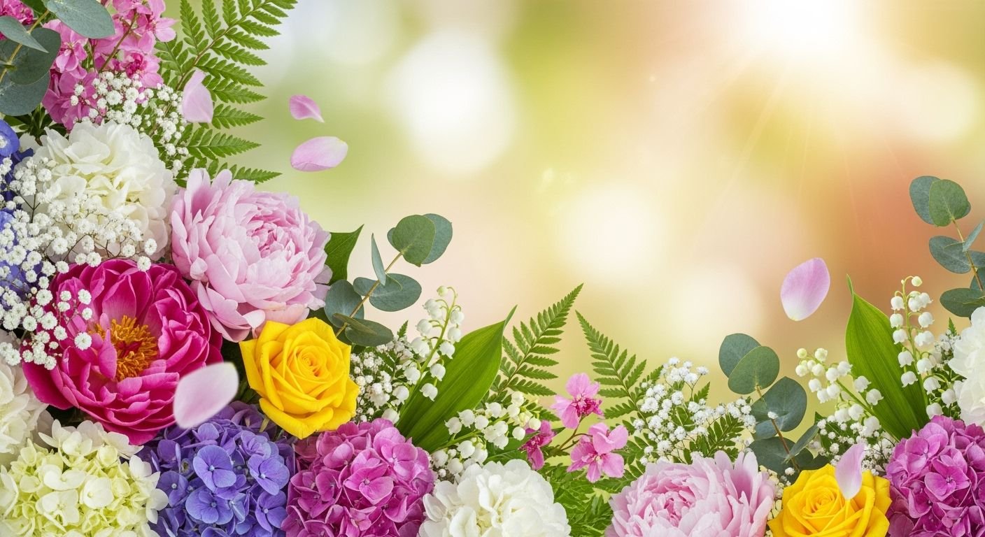Floral computer background image 4