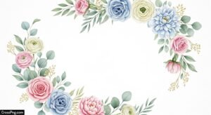 Floral invitation background image 3
