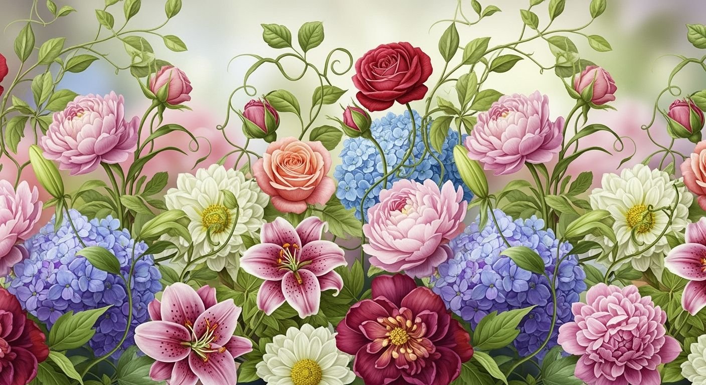 Floral iphone background image 2