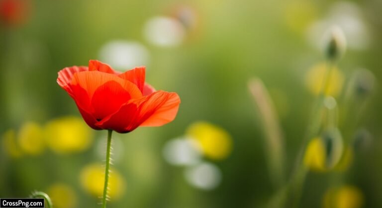 Flower blur background image