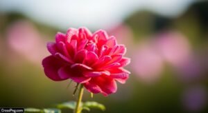 Flower blur background image 2