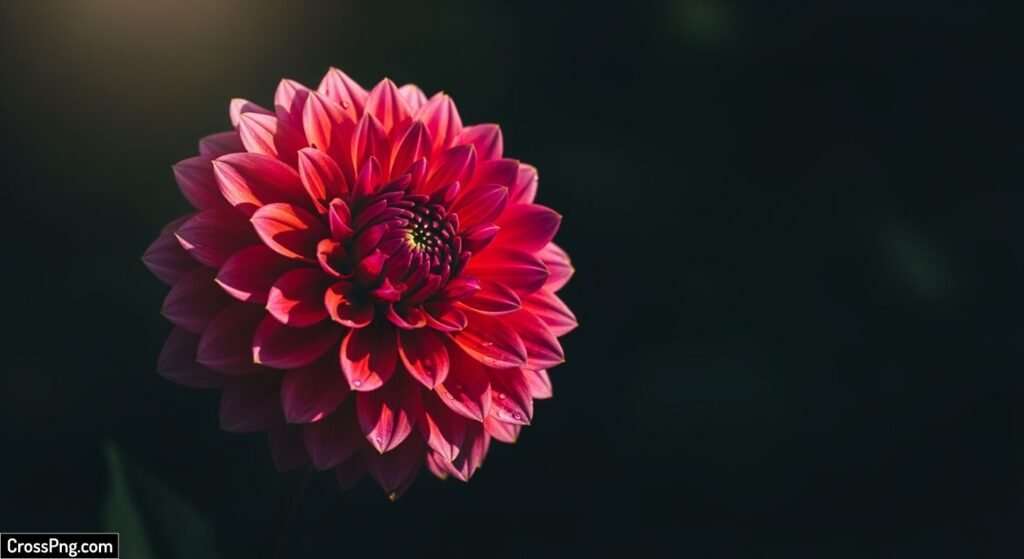 Flower dark background image 3