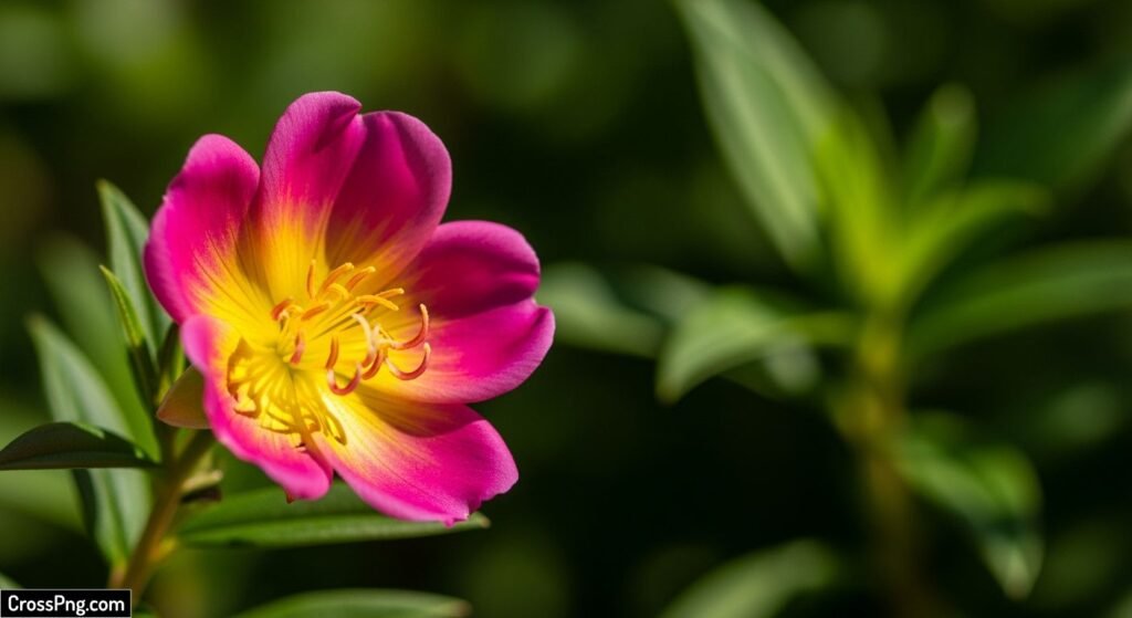 Flower green background image 3