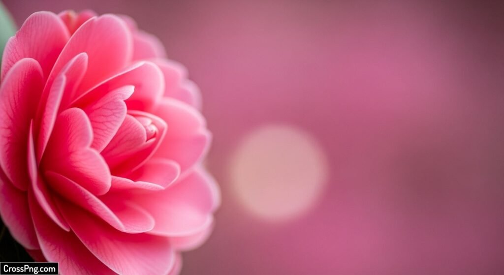 Flower pink background image