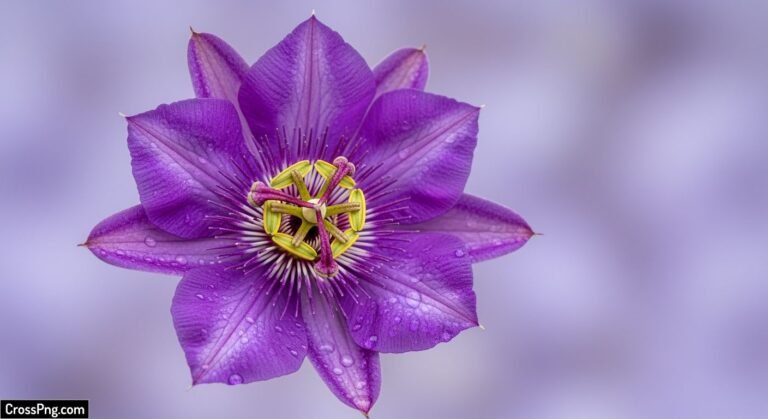 Flower purple background image