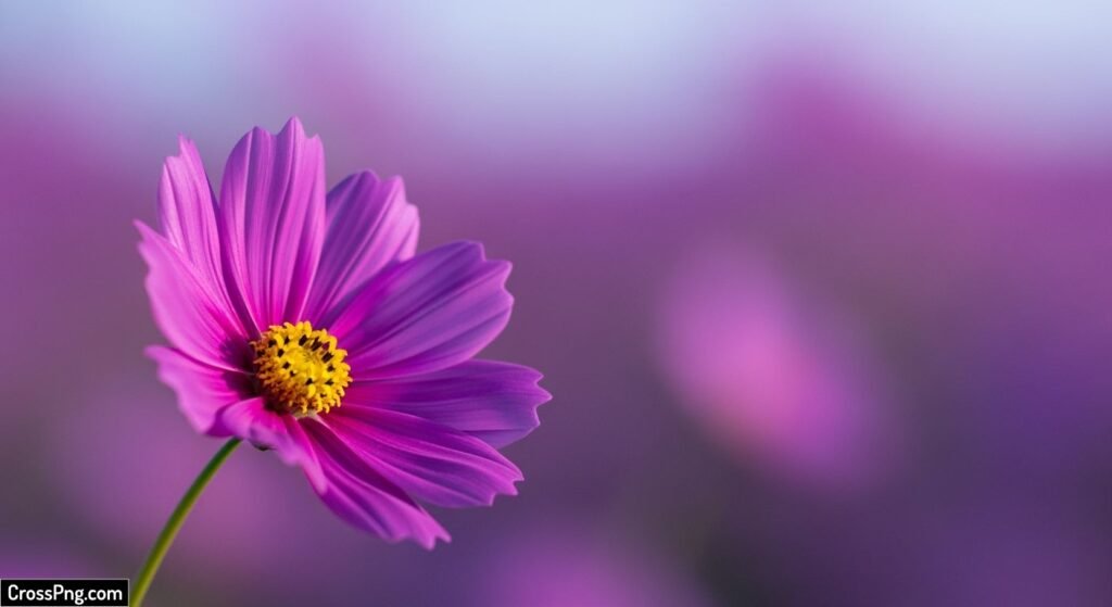 Flower purple background image 3
