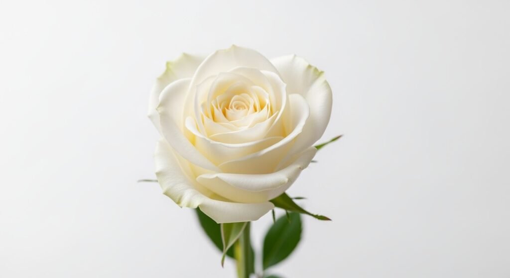 Flower white background image 2