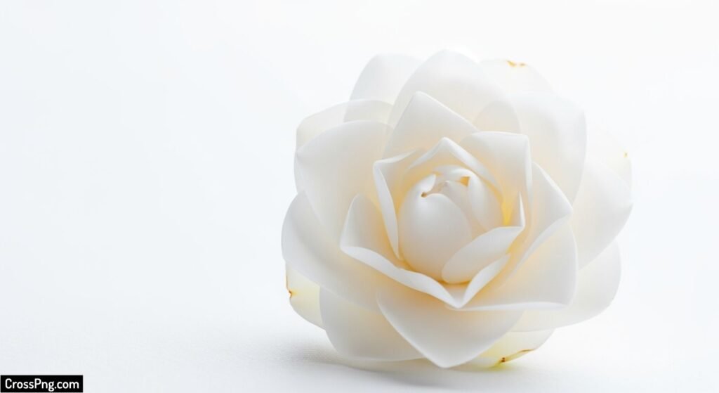 Flower white background image 2