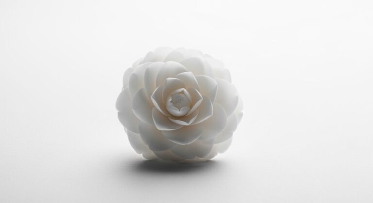 Flower white background image 4