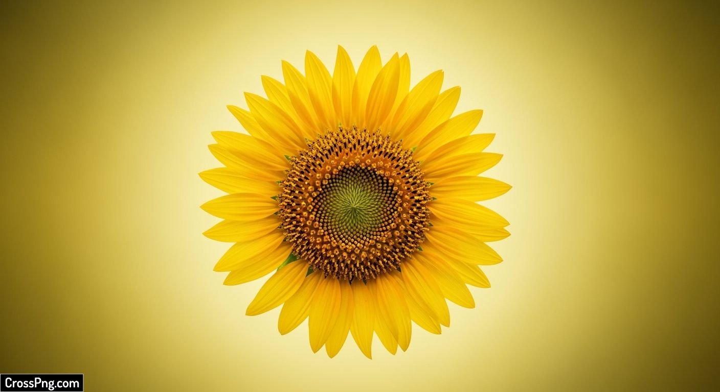 Flower yellow background image