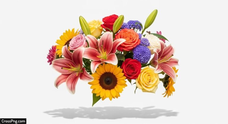 Flowers without background image