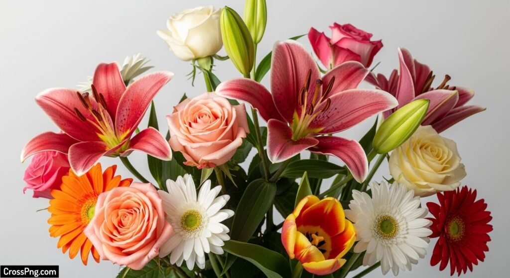 Flowers without background image