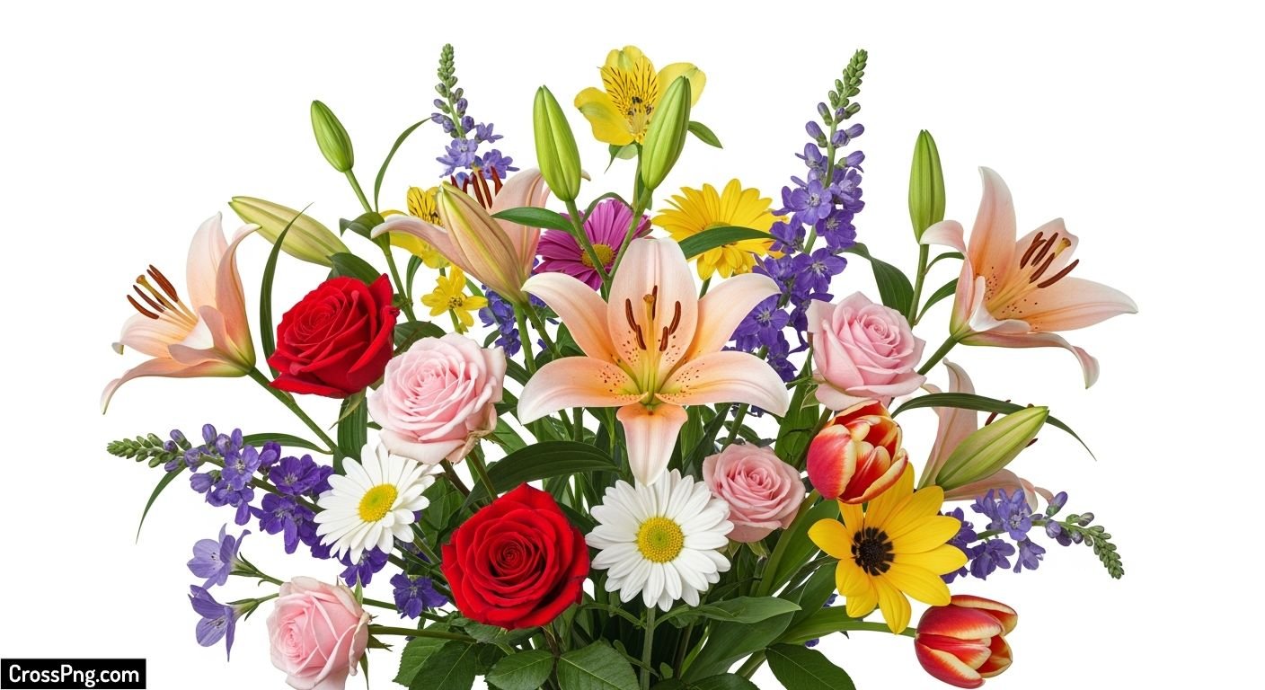 Flowers without background image 3