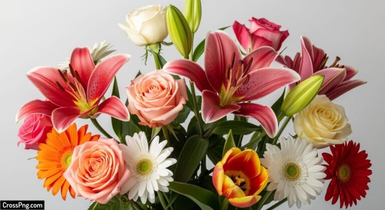 Flowers without background image