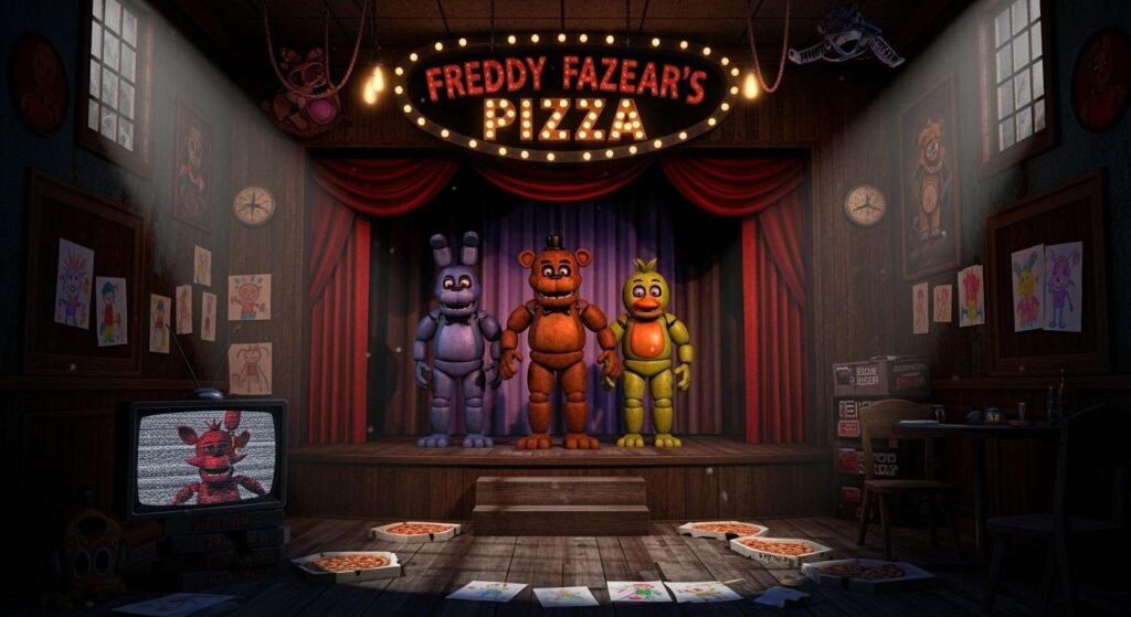 Fnaf background wallpaper image 2