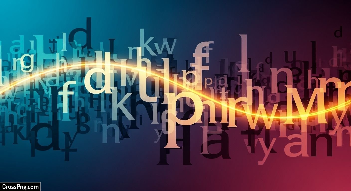 Font background image