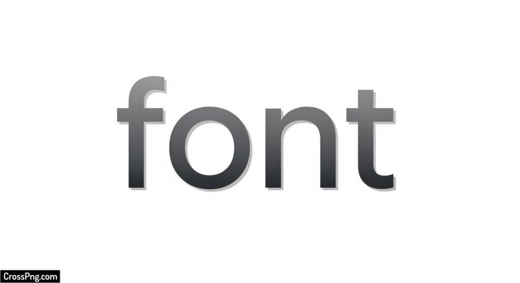 Font background png image 3