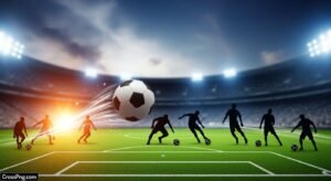 Football poster background hd image