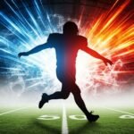 Football poster background image