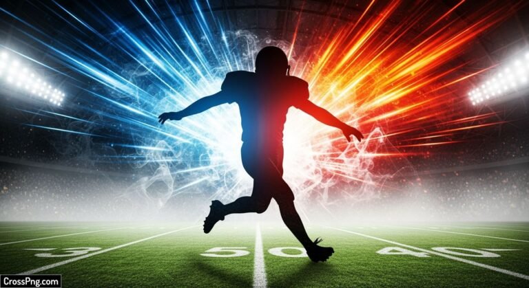 Football poster background image