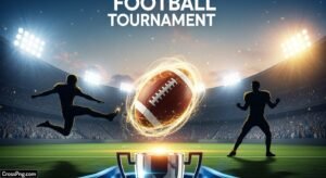 Football tournament poster background image