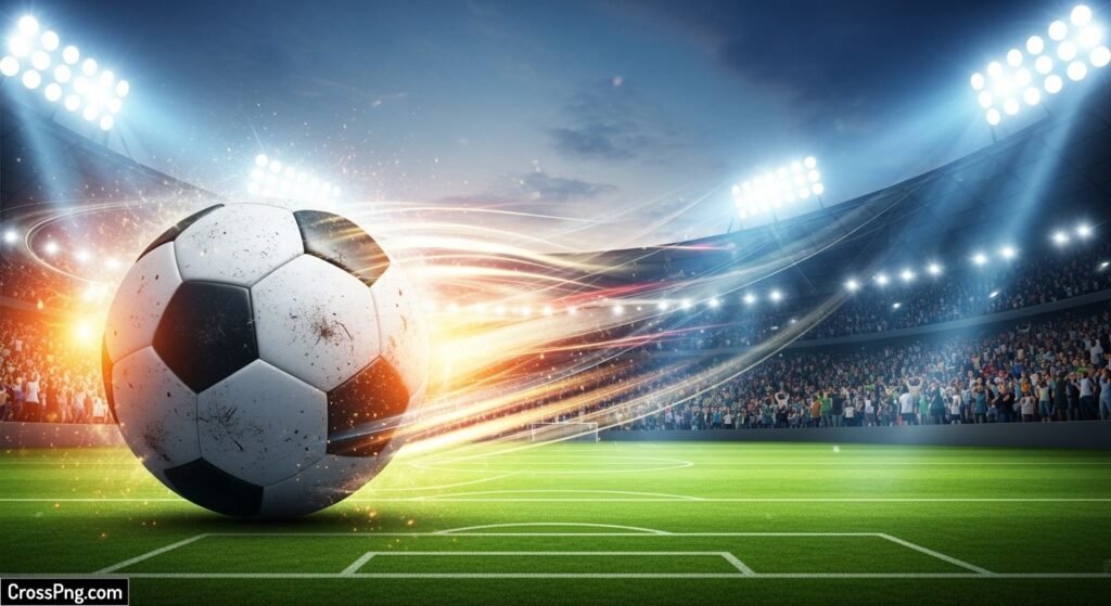 Football tournament poster background image
