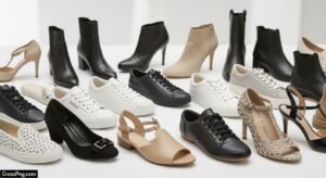 Footwear background image