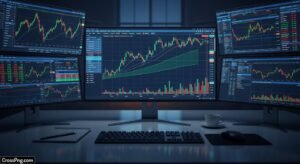 Forex trading background image 2