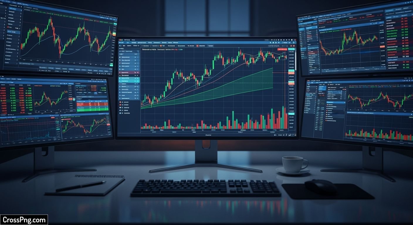 Forex trading background image 2