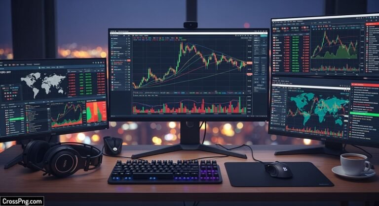 Forex trading background image 3