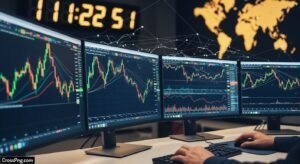 Forex trading background image