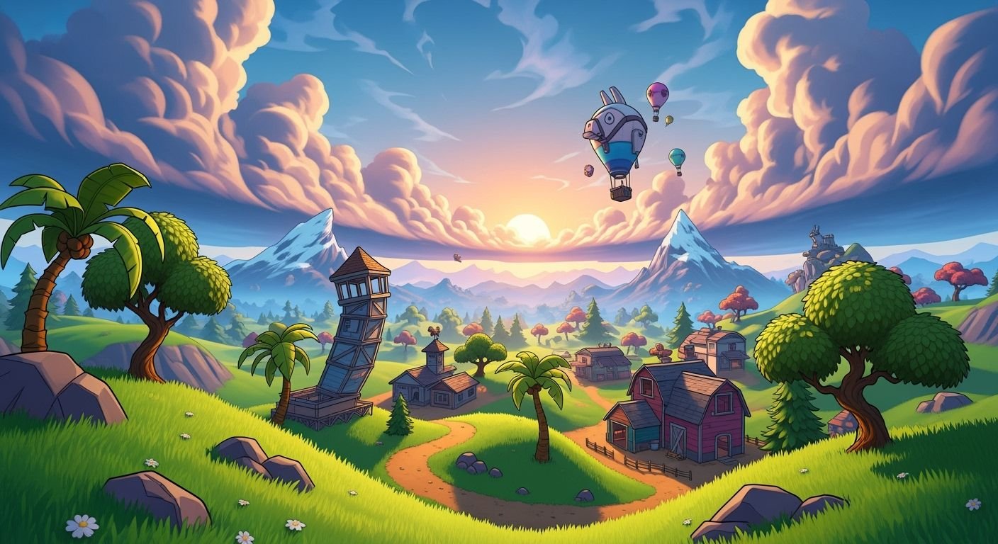 Fortnite background image