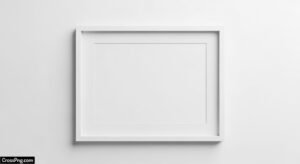 Frame white background image