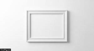 Frame white background image 3
