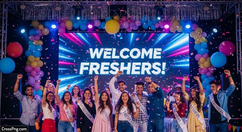 Fresher party background image 2