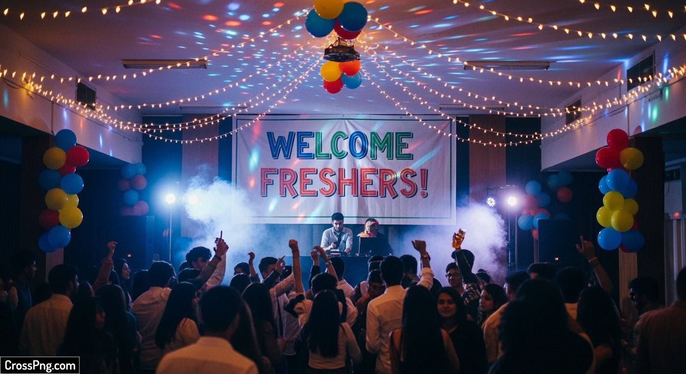 Fresher party background image