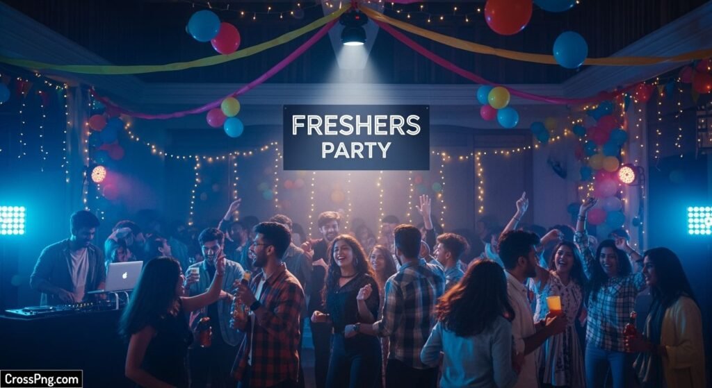 Freshers party background image 2