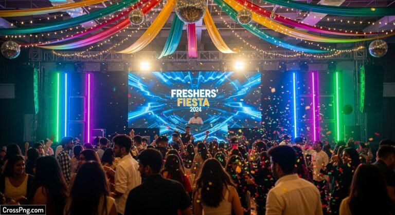 Freshers party background image