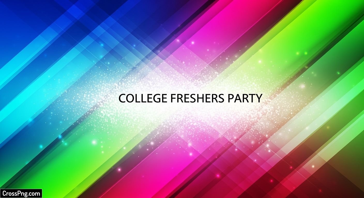 Freshers party banner background image 3