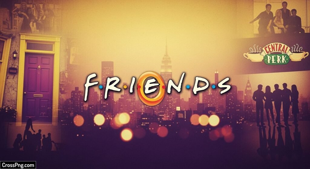 Friends banner background hd image 2