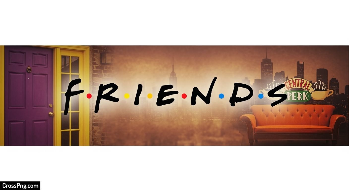 Friends banner background hd image 3