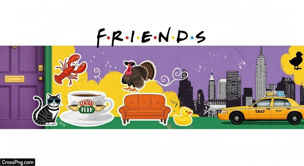Friends banner background image 3