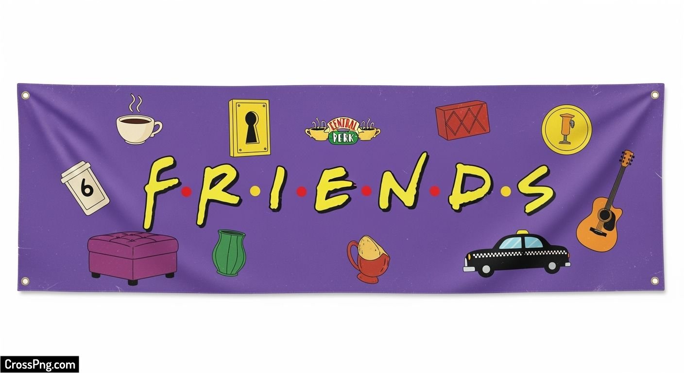 Friends banner background image