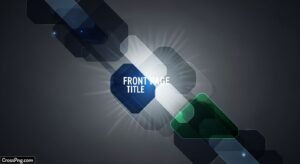 Front page background design for project image