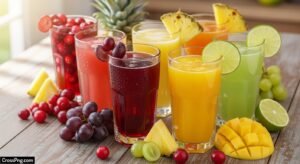 Fruit juice background image