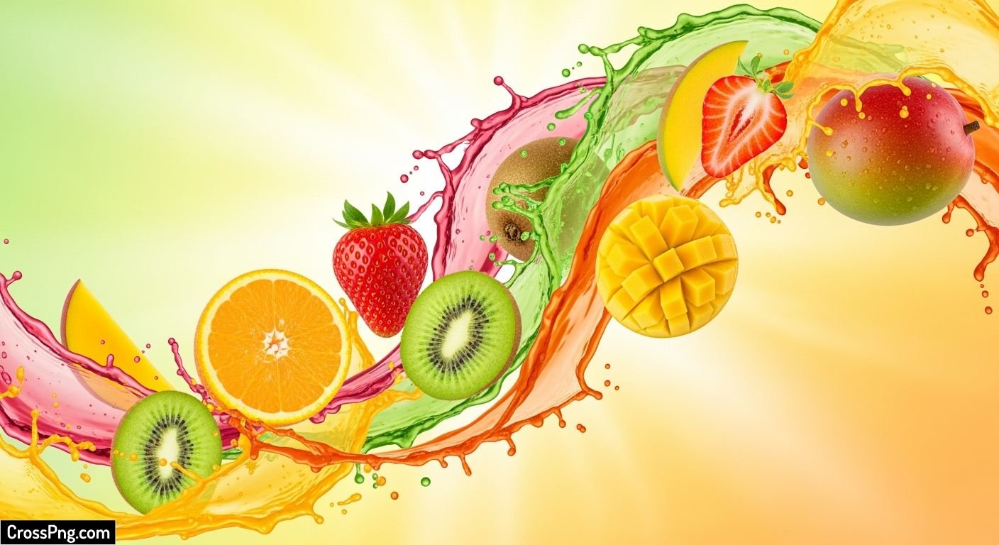 Fruit juice background image 3