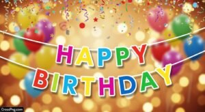 Full hd happy birthday banner background image